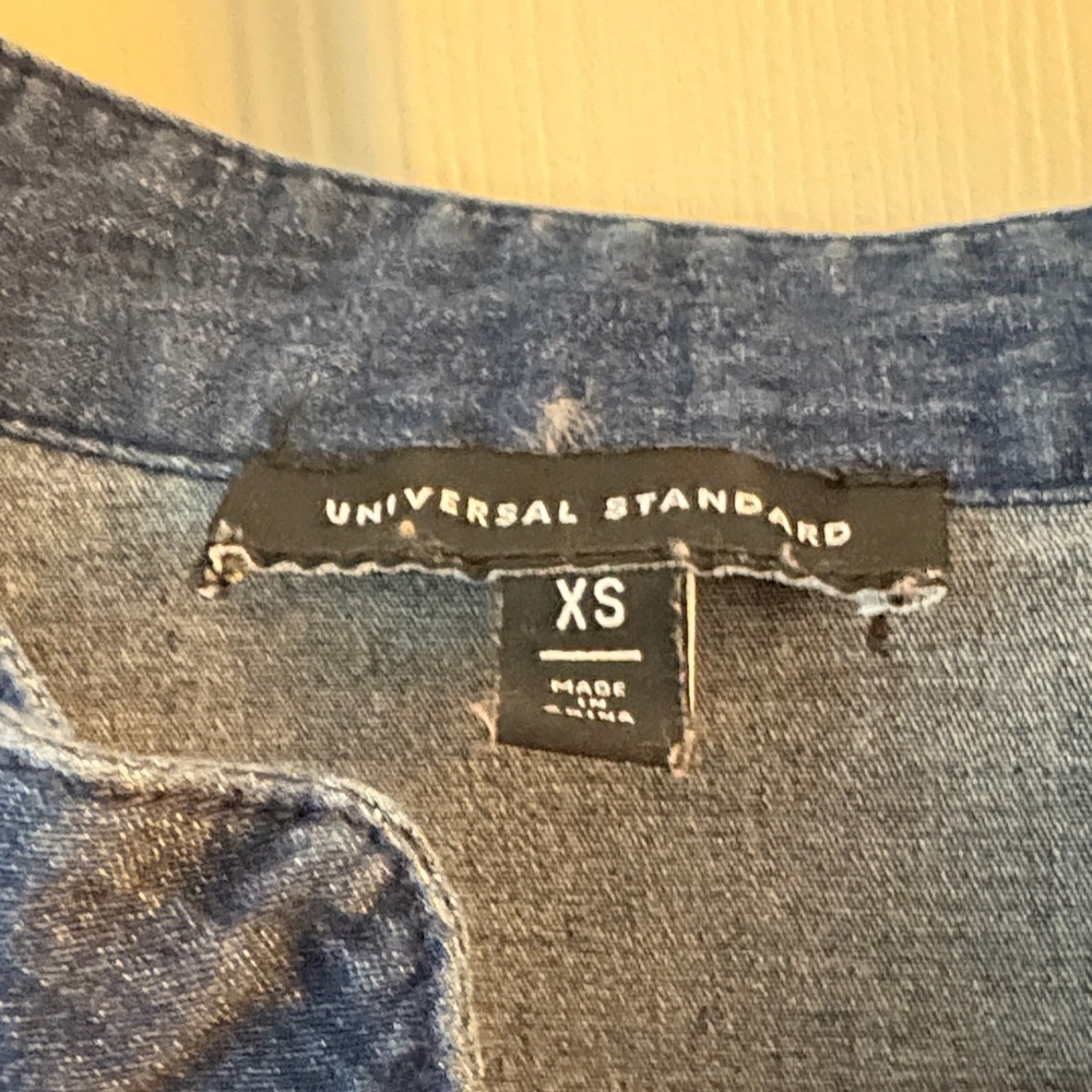 Universal Standard Navy Long Sleeve Dress - Picture 2 of 3